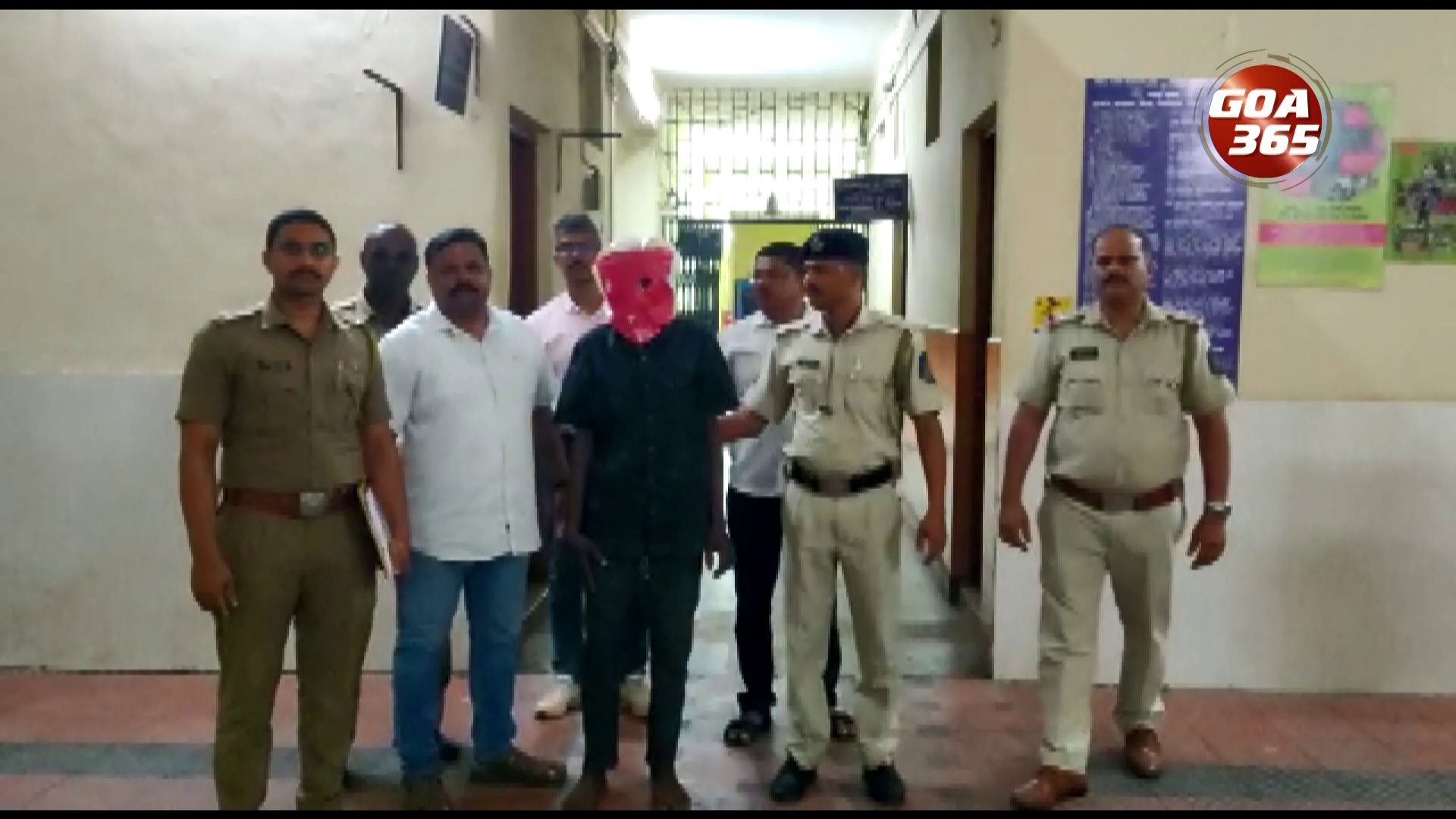 A 48-year-old under trial rape accused  was nabbed by Goa police from Margao on Tuesday. 