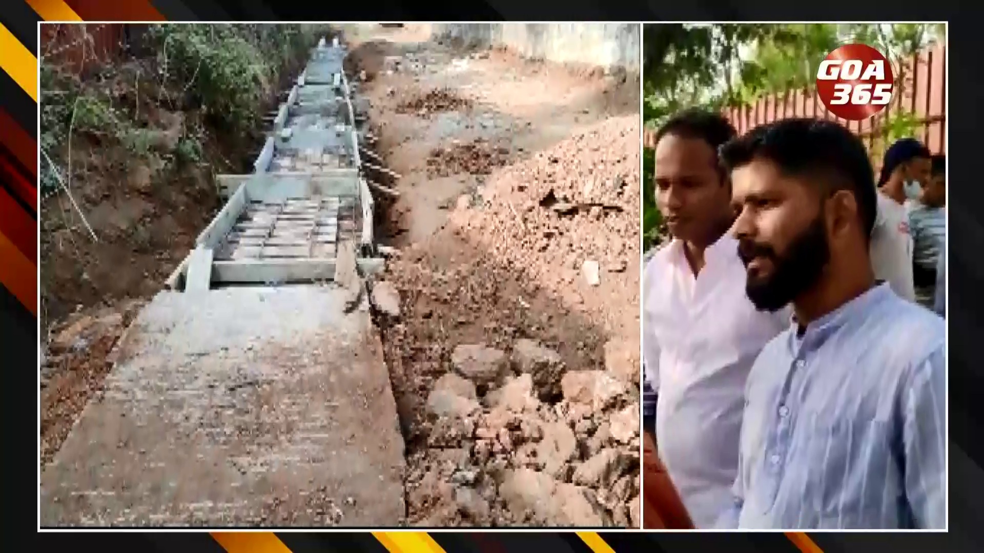 Assagao locals up in arms over illegal road || GOA365