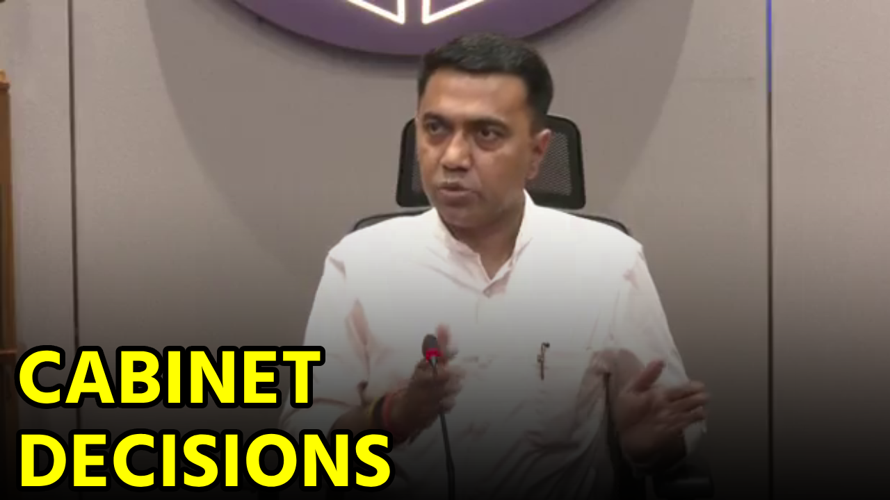 Cabinet Decisions: Govt Cracks Whip On Pvt Firms Hiring Directly Outside Goa || Goa365 TV