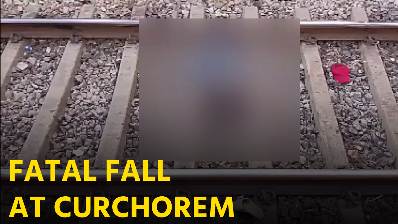 Man Crushed by Train in Shocking Accident at Curchorem || GOA365 TV