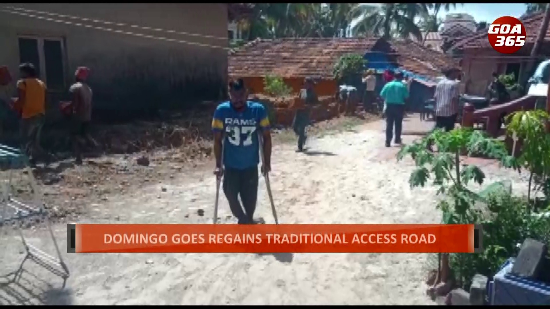 Disabled man finally gets access road in Velsao: FULLL STORY || ENGLISH || GOA365