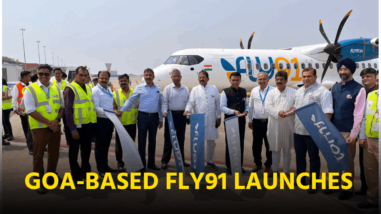 Goa-Based FLY91 Launches Mopa-Agatti Flight, Plans Commercial Services from March 18||
