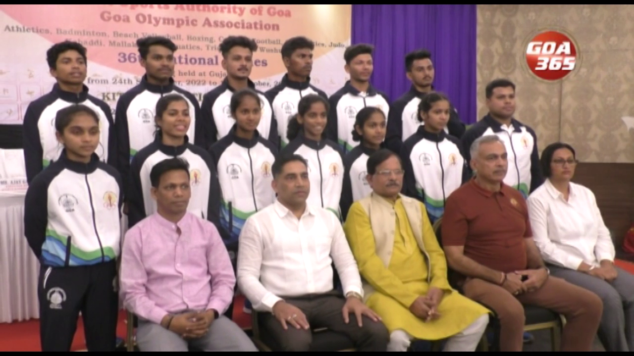 GOAN CONTINGENT TO LEAVE FOR NATIONAL GAMES