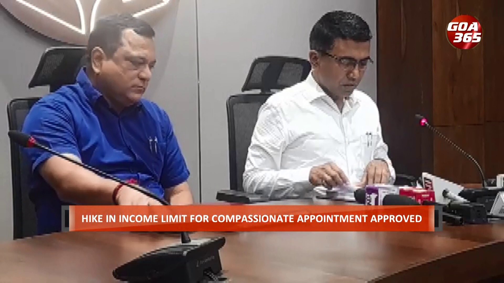 Cabinet: Hike in income limit for compassionate appointment to Rs 5 lakh approved || ENGLISH || GOA365