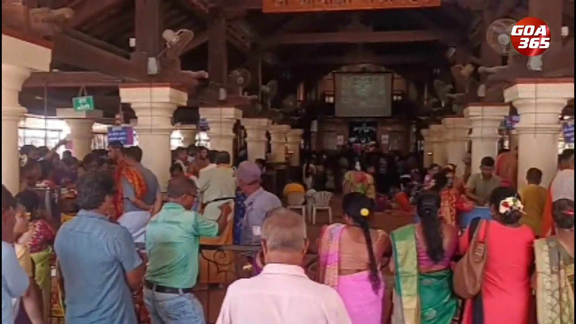 Thousands flock to Kamakshi Temple seeking blessings on Amavasya || KONKANI || GOA365 