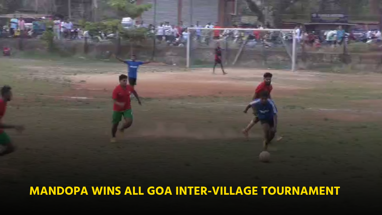 Spring Boys Mandopa Triumph in 4th All Goa Inter-Village Football Tournament||GOA365