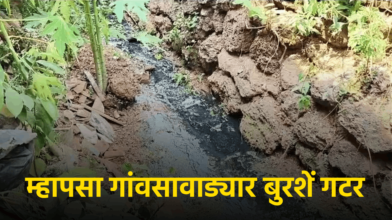 Clogged Sewers at Mapusa’s Gaunsavadddo Exposes Gap in Goa’s Cleanliness Drive || GOA365 TV