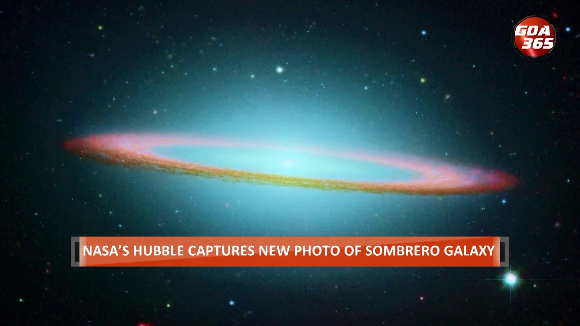 Hubble captures stunning images of Sombrero Galaxy  