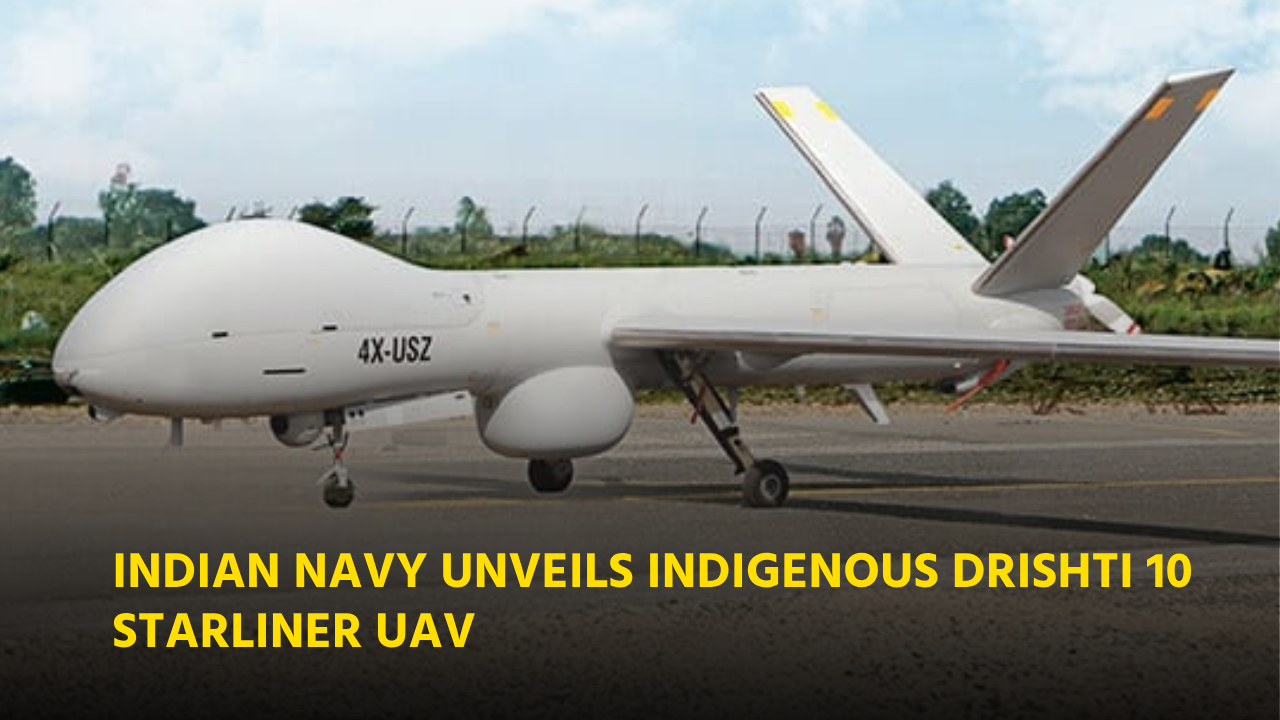 India’s 1st Indigenous UAV ‘Drishti 10 Starliner’ unveiled! || ENGLISH || GOA365