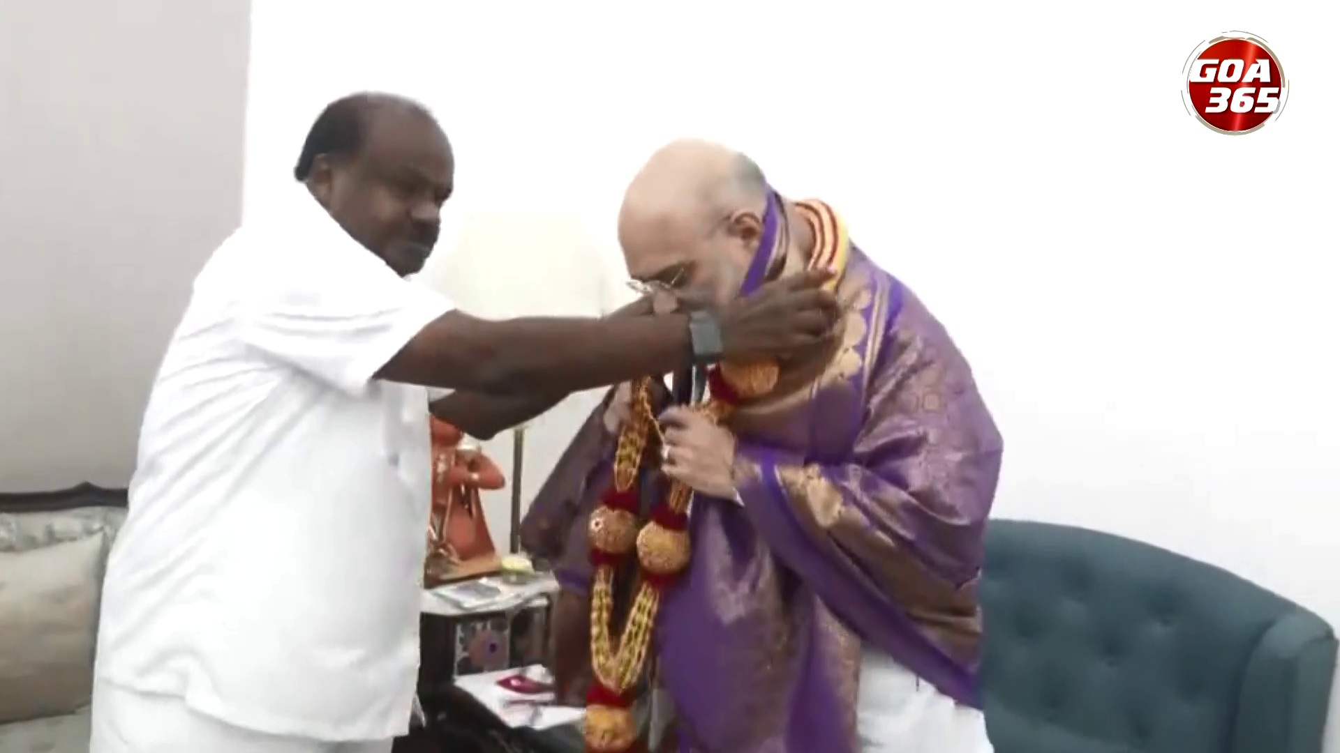  Is a BJP-JD(S) alliance final? Kumaraswamy meets Shah in Delhi, BJP says yes || ENGLISH || GOA365