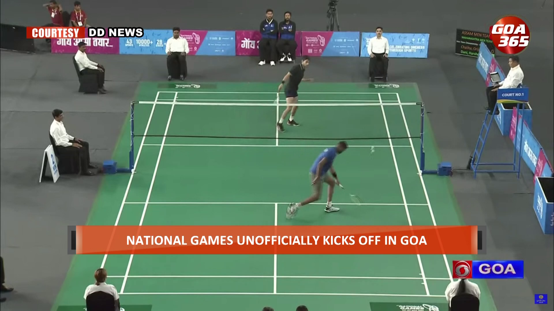 And the games begin, 37th National Games unofficially kicks off in Goa||ENGLISH||GOA365
