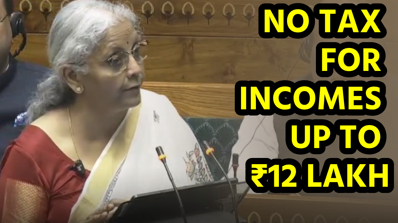 Zero Income Tax till ₹12 Lakh Income under New Tax Regime||GOA365