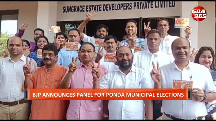 After centre and state, BJP aims to control grassroot politics; panel announced for Ponda Civic polls || ENGLISH || GOA365