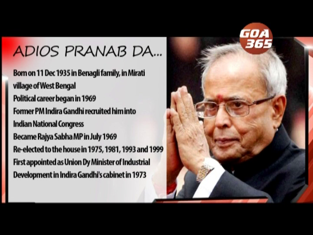 Former president Pranab Mukherjee passes away at 84

