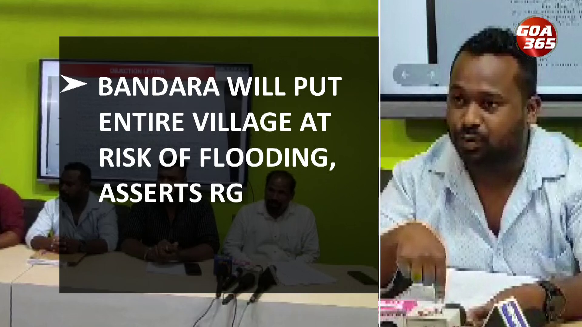 RG wakes from slumber over Khandepar Bandara issue; promises to find resolve || ENGLISH || GOA365
