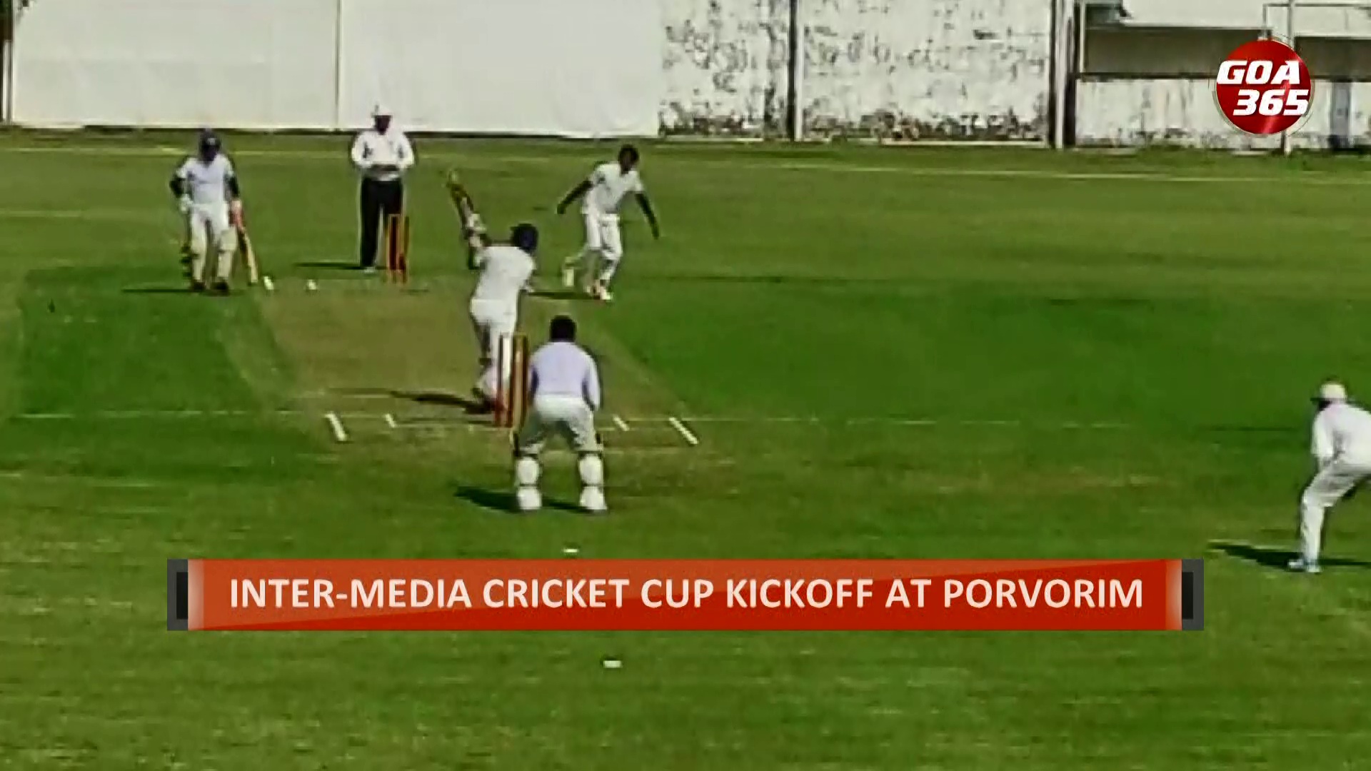 12 Teams, 3 Days, 1 Champion: Inter-Media Cricket Cup Kicks off at Porvorim||ENGLISH||GOA365 