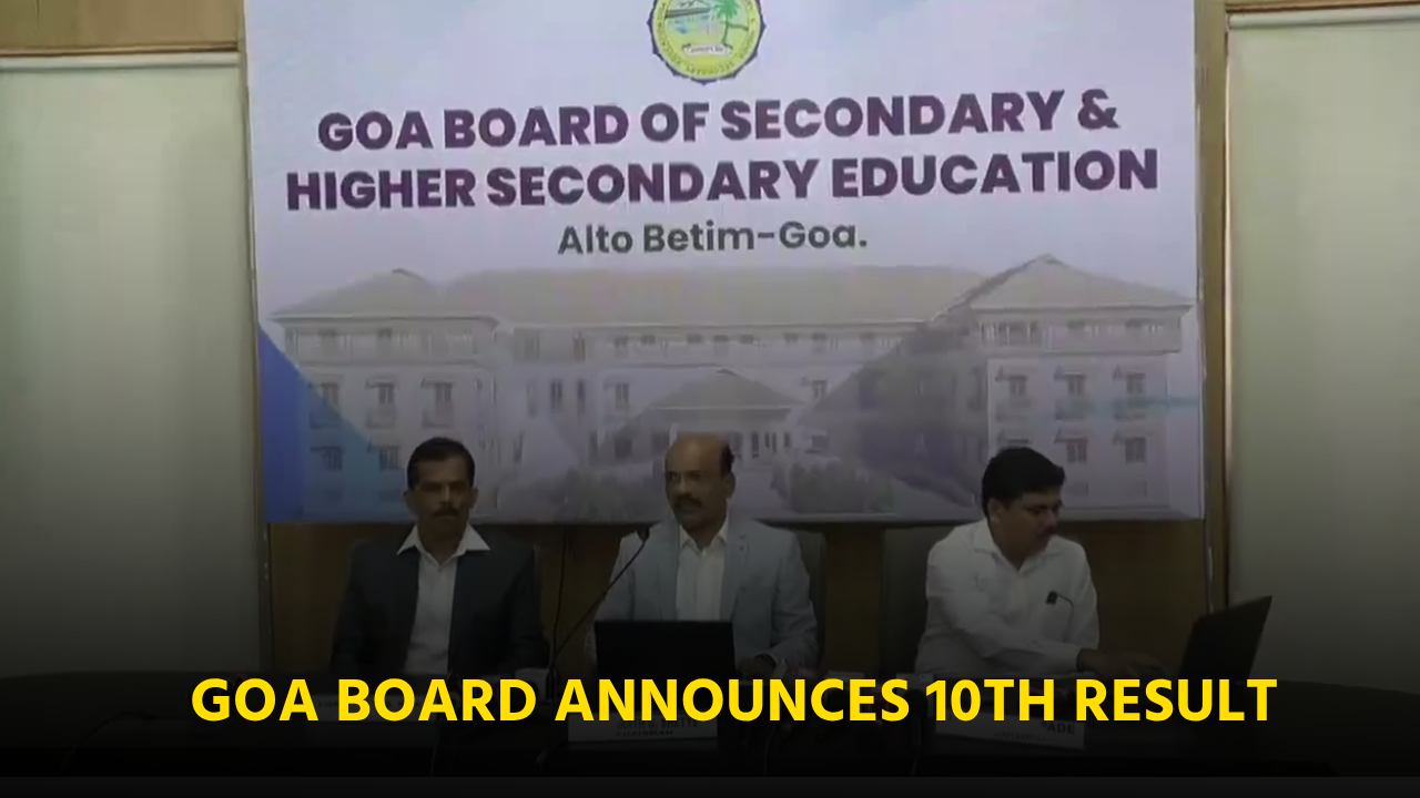 Goa Board SSC Result 2024 Declared: 92.4% Students Qualify; 4.2% Drop in Pass Percentage || GOA365TV