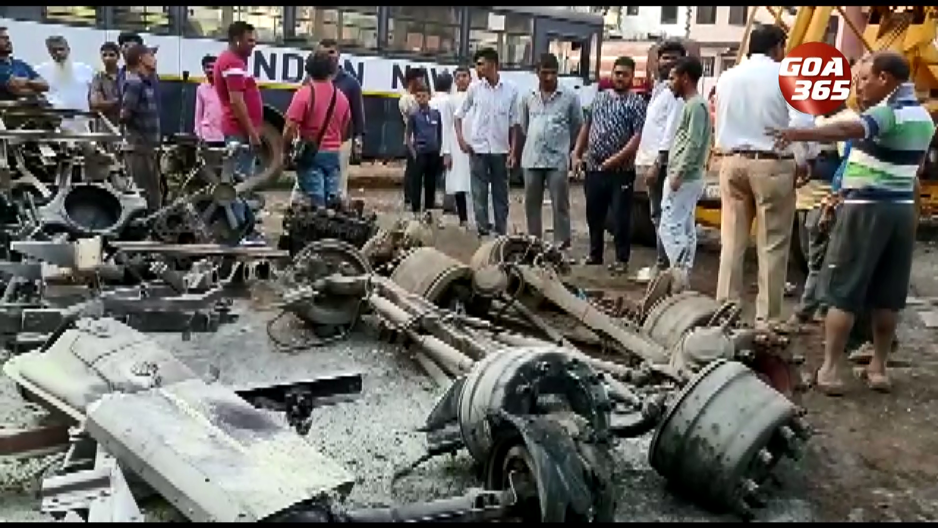 2 persons, injured after a blast occurred in Scrapyard at  Chandrawado Fatorda 
