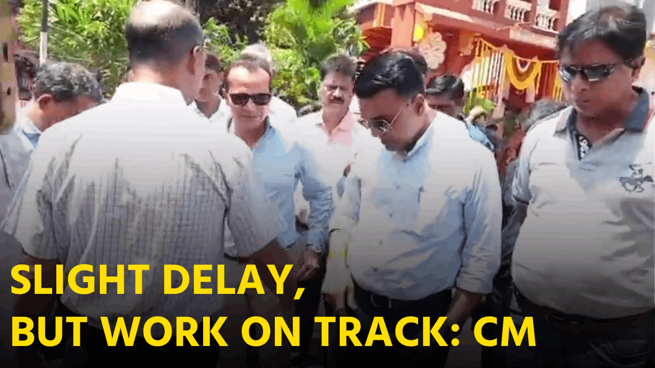 ‘90% Completed’, Asserts CM Sawant After Inspecting Panjim Smart City Work || GOA365 TV