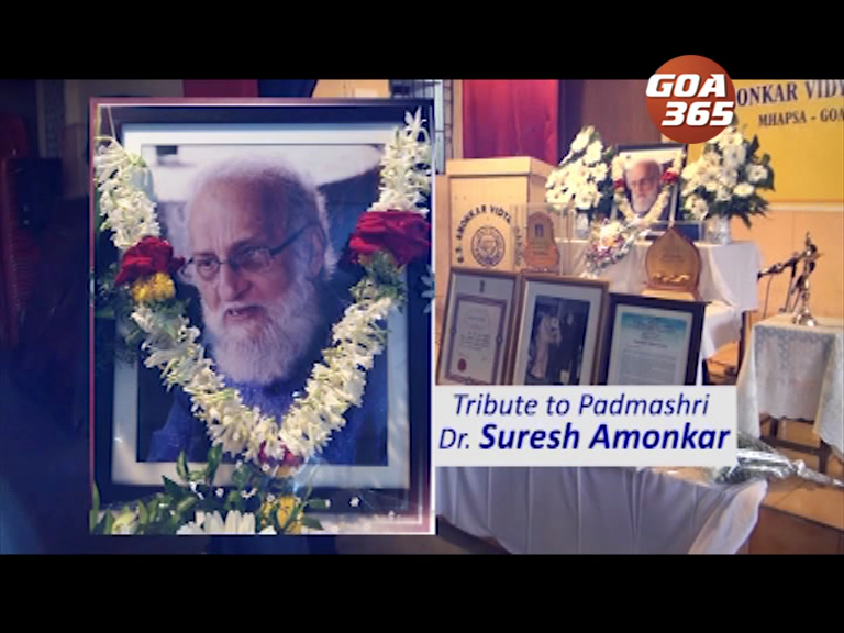 Tribute to Padmashri Dr. Suresh Amonkar