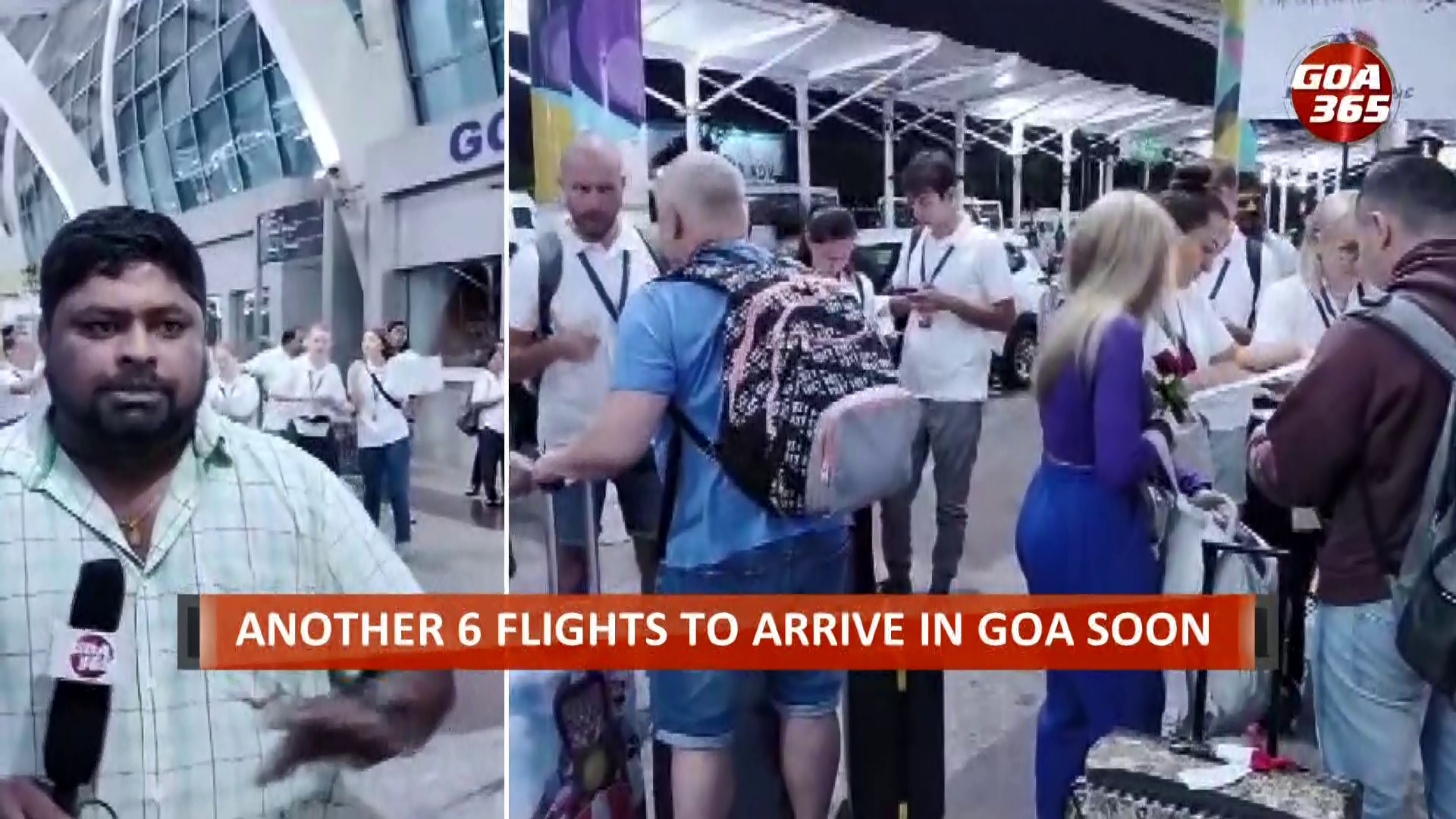 Tourist season is here! Goa gets its first charter from Russia || ENGLISH || GOA365