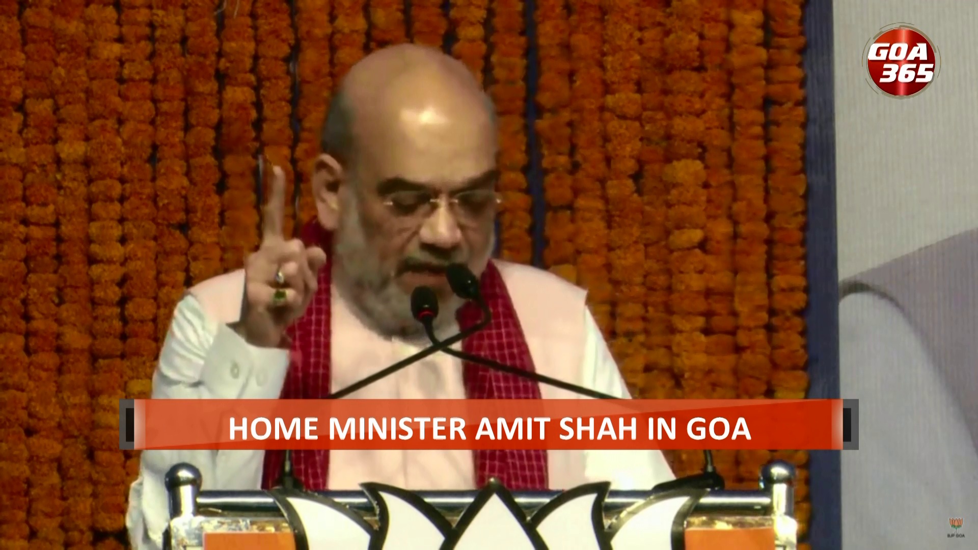 Union Home Minister comes to Goa, addresses mammoth rally in Ponda//ENGLISH  