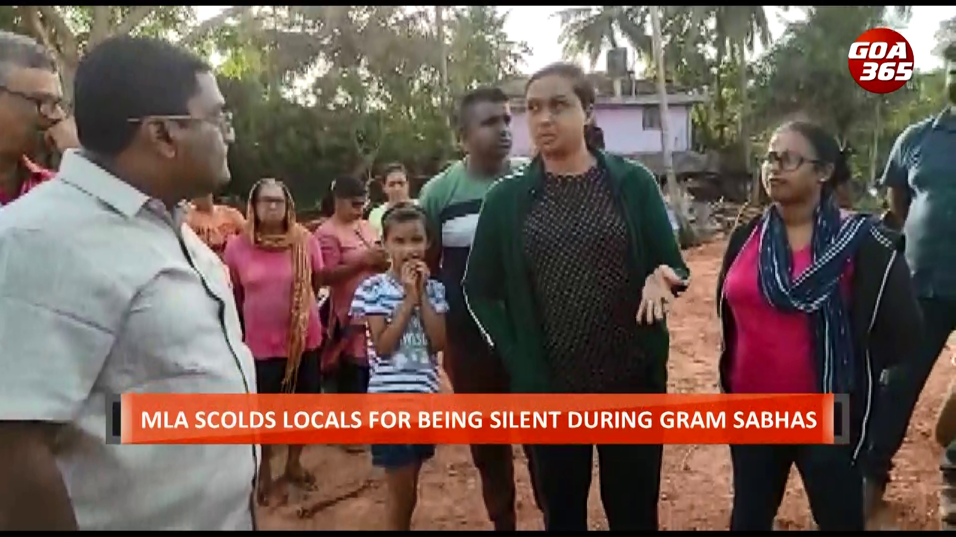 MLA loses cool with locals, p’yat over delay in filing case against western bypass: WATCH || ENGLISH || GOA365