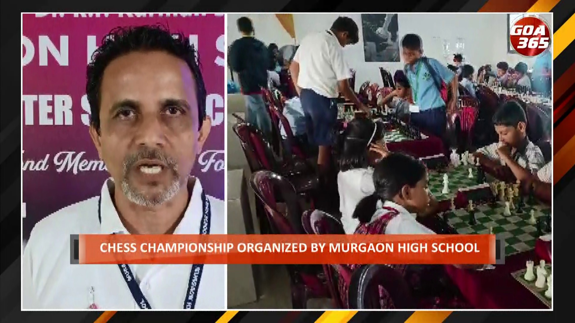 Goa  more than 240 students participated in the chess championship at Murgaon High School.