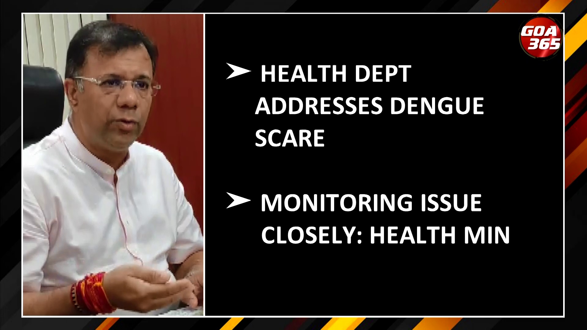 16 dengue-related deaths in Goa, this is what the health dept had to say || ENGLISH || GOA365