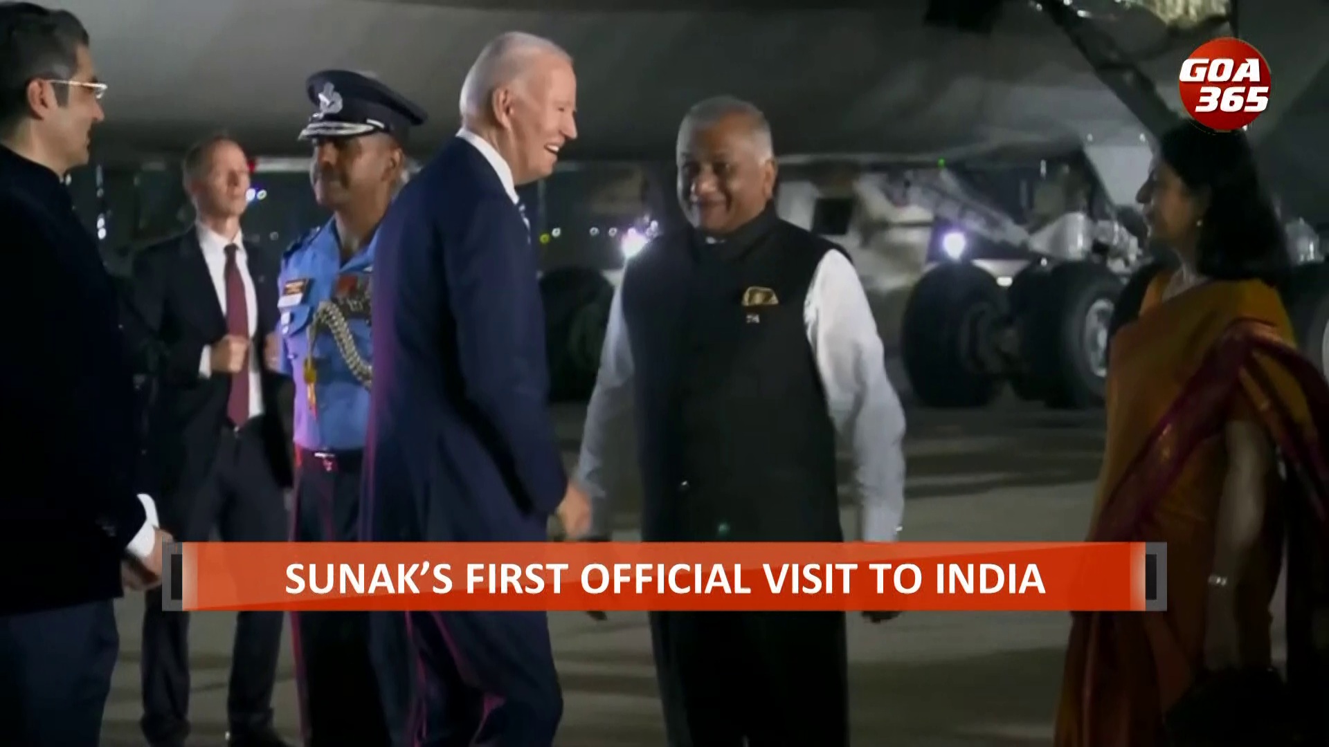 Biden, Sunak land in Delhi ahead of G20 Summit, Modi to hold bilateral talks with US ||ENGLISH||GOA365