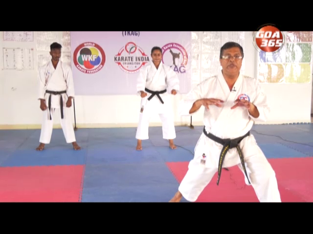 Karate with Sensei Joseph Rodrigues: Basic Punch and stance