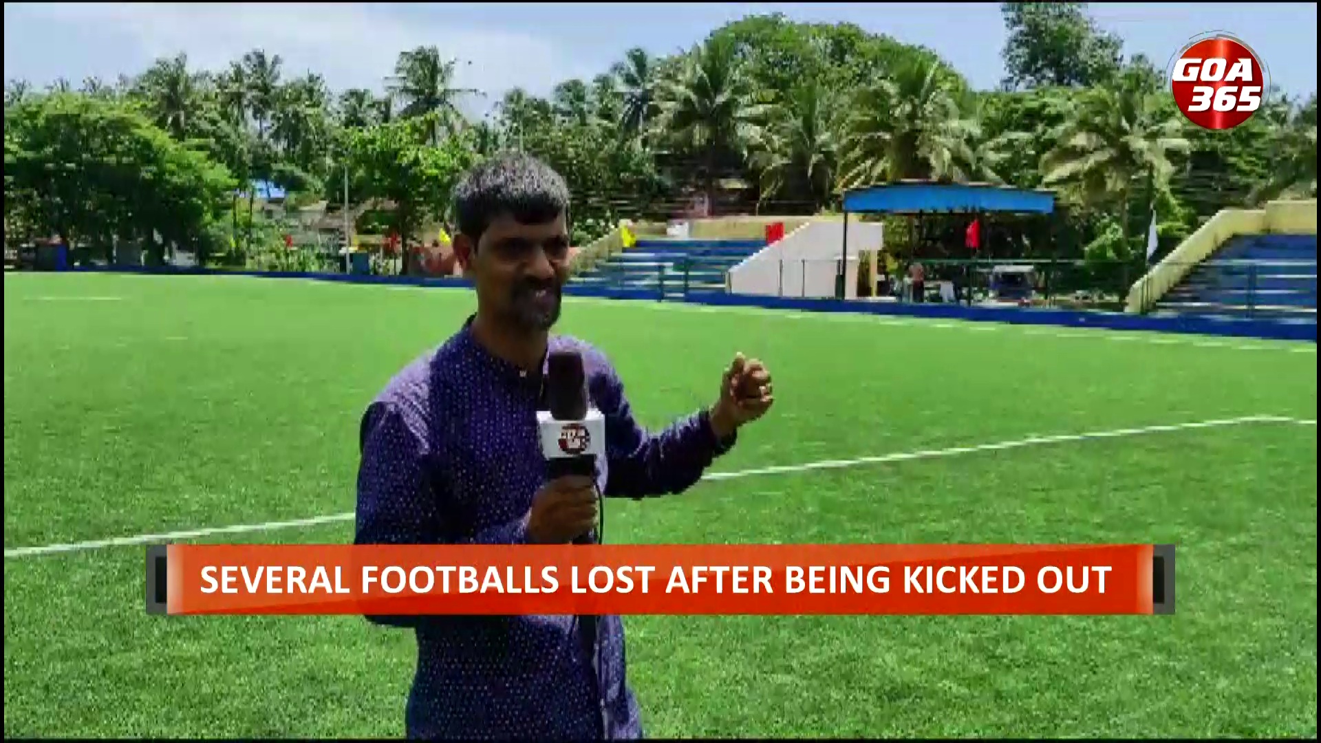 what is the logic of a top-quality football pitch with no facilities || ENGLISH || GOA365
