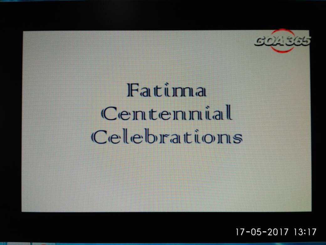 Fatima Centennial Celebrations.