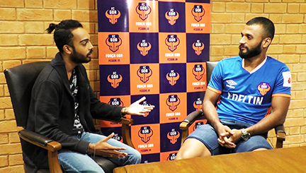 Sports Encounter with FCGOA's Pronay Halder